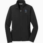 CENTRAL HEIGHTS HIGH SCHOOL BLUE DEVILS Port Authority Women's Core Soft Shell Jacket Front Thumbnail