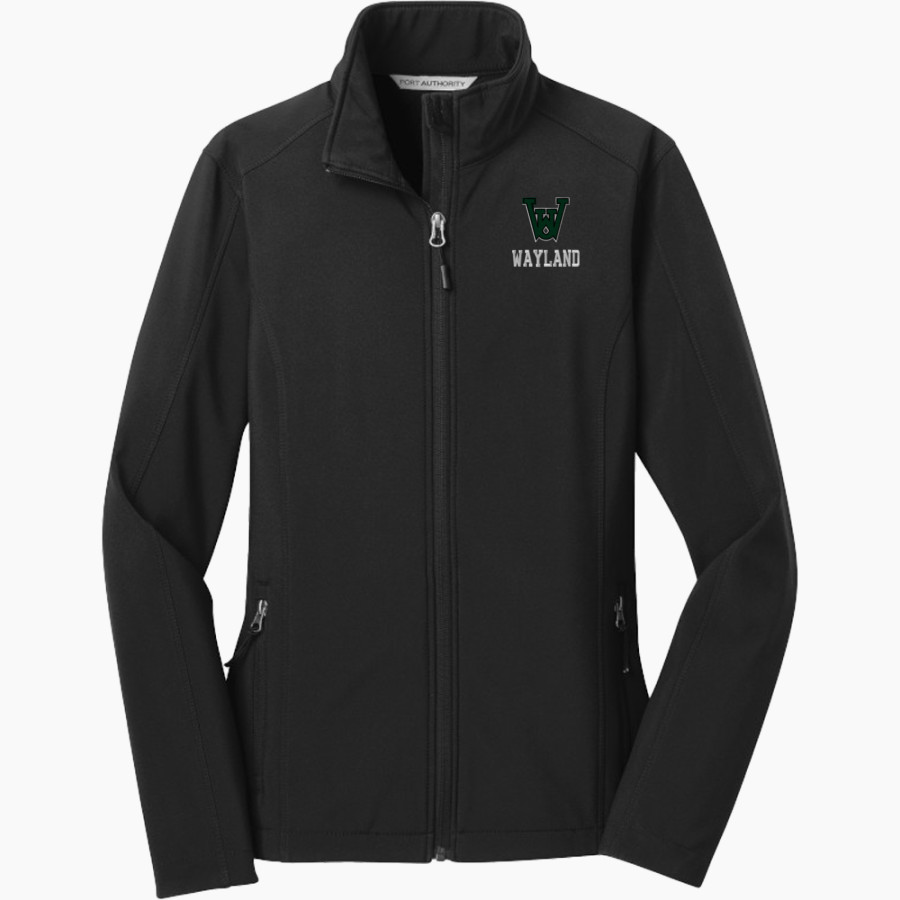 WAYLAND UNION HIGH SCHOOL WILDCATS <span class="pdp-name-mascot">WAYLAND WILDCATS</span> Port Authority Women's Core Soft Shell Jacket