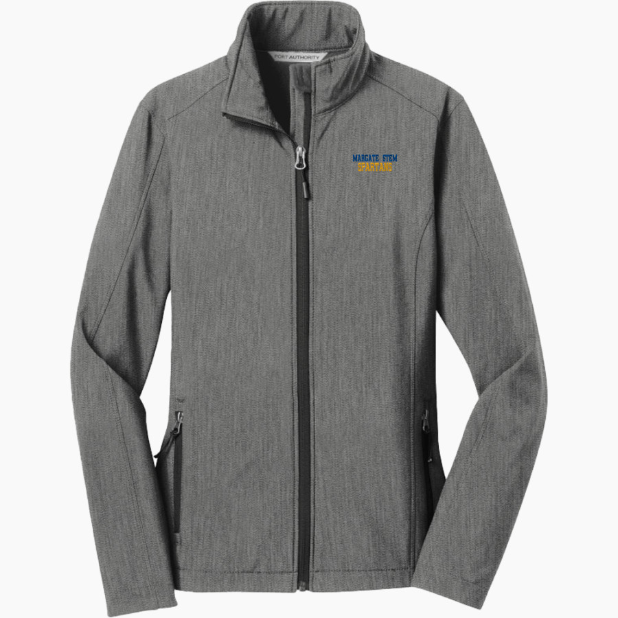 Margate STEM Spartans <span class="pdp-name-mascot">MARGATE STEM MAGNET Spartans</span> Port Authority Women's Core Soft Shell Jacket