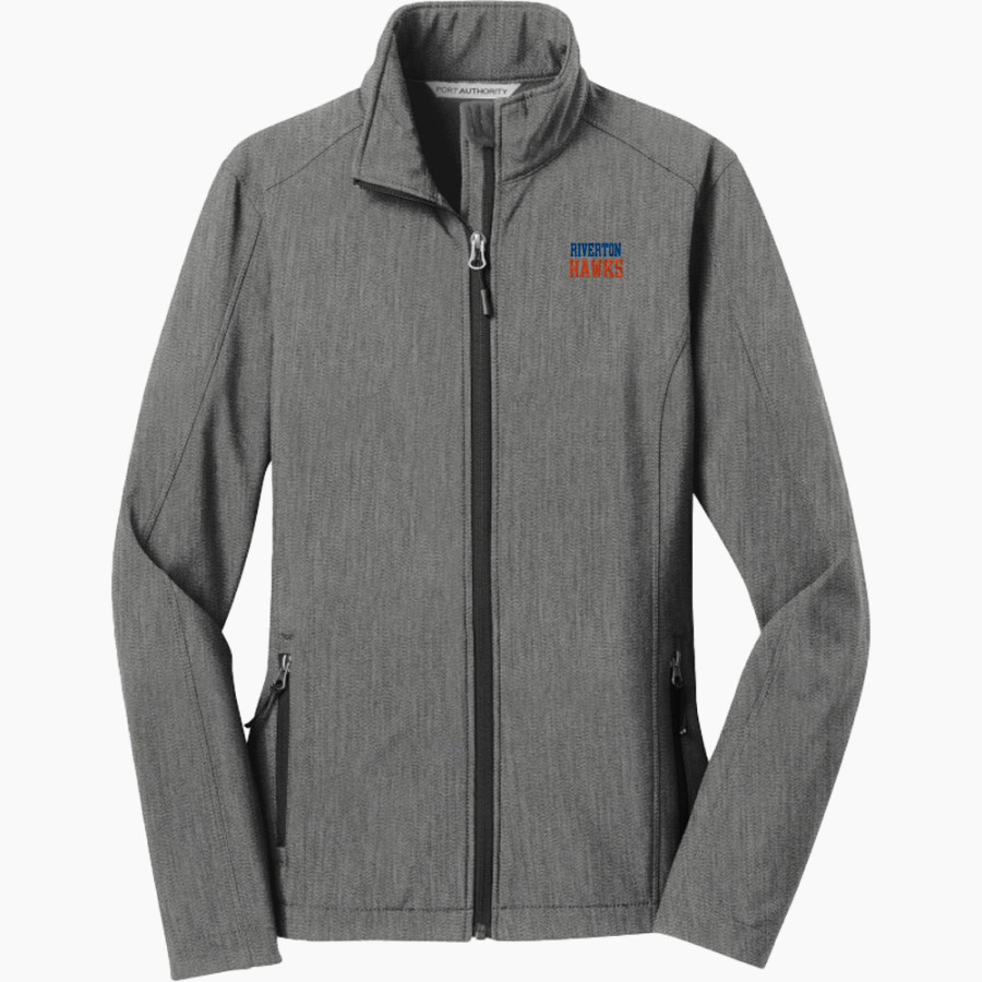 Riverton Hawks <span class="pdp-name-mascot">Riverton</span> Port Authority Women's Core Soft Shell Jacket