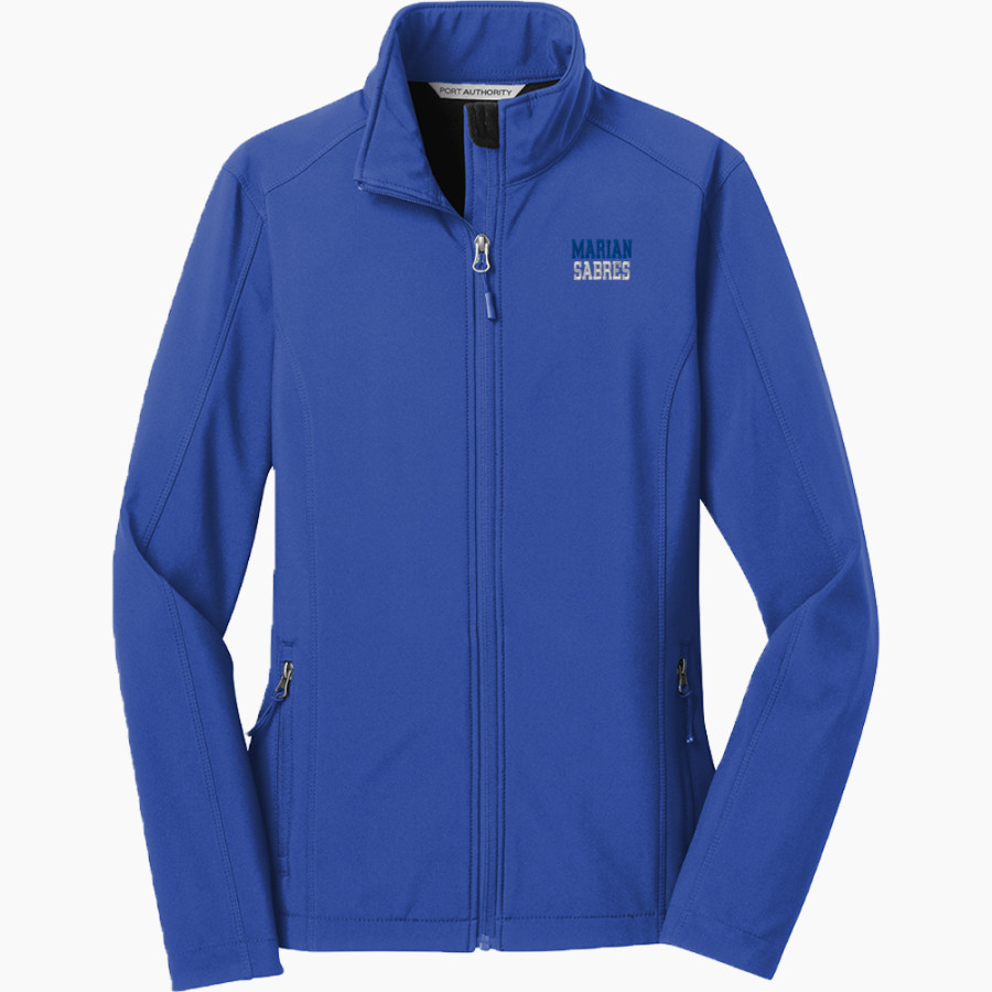 Marian SABRES <span class="pdp-name-mascot">Marian University SABRES</span> Port Authority Women's Core Soft Shell Jacket