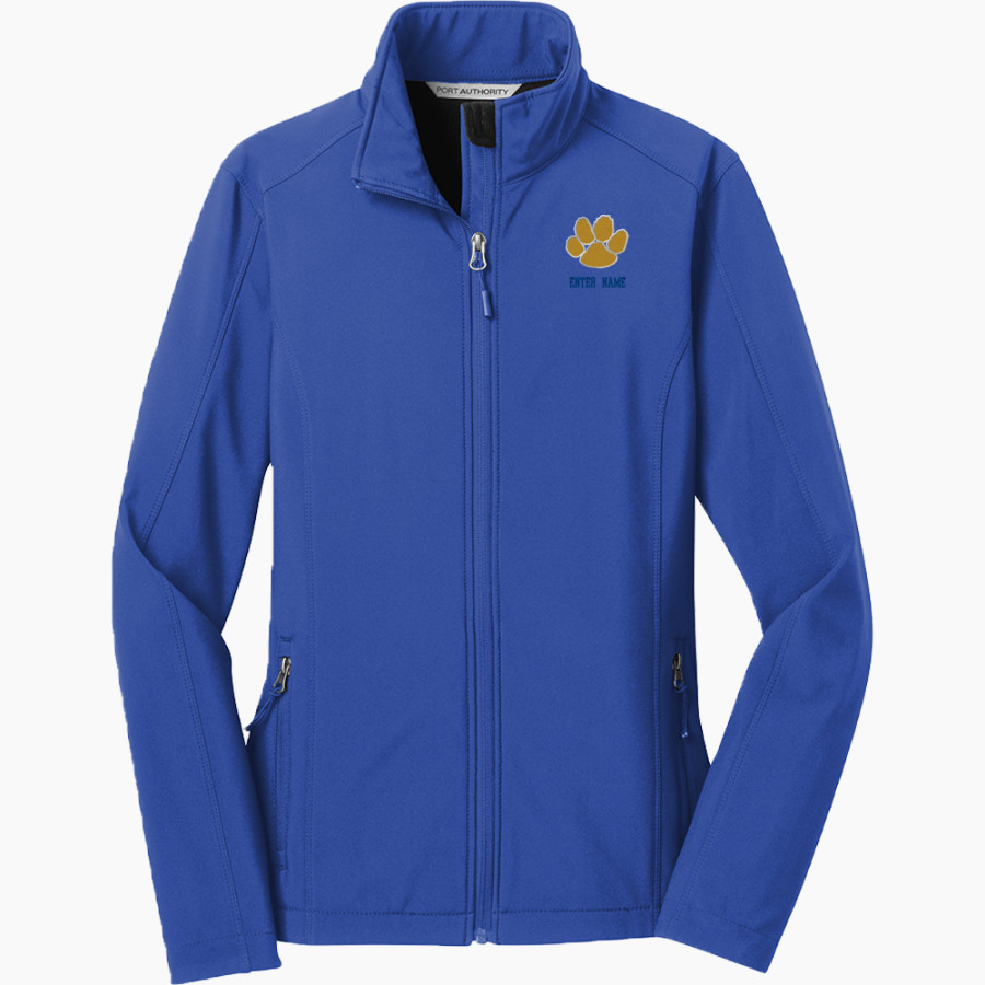 CULBRETH Cougars <span class="pdp-name-mascot">GREY CULBRETH MIDDLE SCHOOL Cougars</span> Port Authority Women's Core Soft Shell Jacket