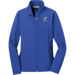 PETERSBURG PORTA HIGH SCHOOL BLUEJAYS <span class="pdp-name-mascot">PETERSBURG PORTA BLUEJAYS</span> Port Authority Women's Core Soft Shell Jacket Front Thumbnail