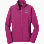 Hudson Explorers <span class="pdp-name-mascot">Hudson Explorers</span> Port Authority Women's Core Soft Shell Jacket Front Thumbnail