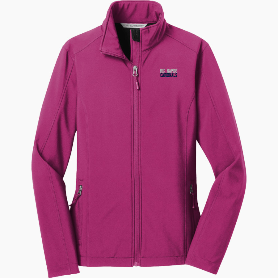 Big Rapids Cardinals <span class="pdp-name-mascot">Big Rapids Cardinals</span> Port Authority Women's Core Soft Shell Jacket
