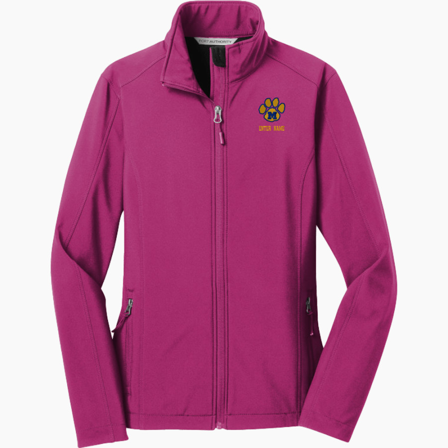 Mercy High School Tigers Online Store <span class="pdp-name-mascot">Mercy Tigers</span> Port Authority Women's Core Soft Shell Jacket