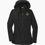 Mahone Mustangs Port Authority Women's Torrent Waterproof Jacket Front Thumbnail