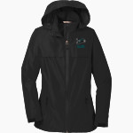 Folsom Lake Falcons Port Authority Women's Torrent Waterproof Jacket Front Thumbnail