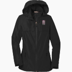 Lock Haven Bald Eagles <span class="pdp-name-mascot">Lock Haven University Bald Eagles</span> Port Authority Women's Torrent Waterproof Jacket Front Thumbnail