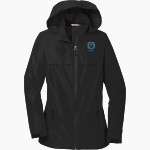 Oceanside Collegiate Academy Landsharks <span class="pdp-name-mascot">Oceanside Collegiate Academy Landsharks</span> Port Authority Women's Torrent Waterproof Jacket Front Thumbnail