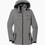 MIDFIELD HIGH SCHOOL PATRIOTS Port Authority Women's Torrent Waterproof Jacket Front Thumbnail