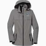 University of San Diego Toreros Port Authority Women's Torrent Waterproof Jacket Front Thumbnail