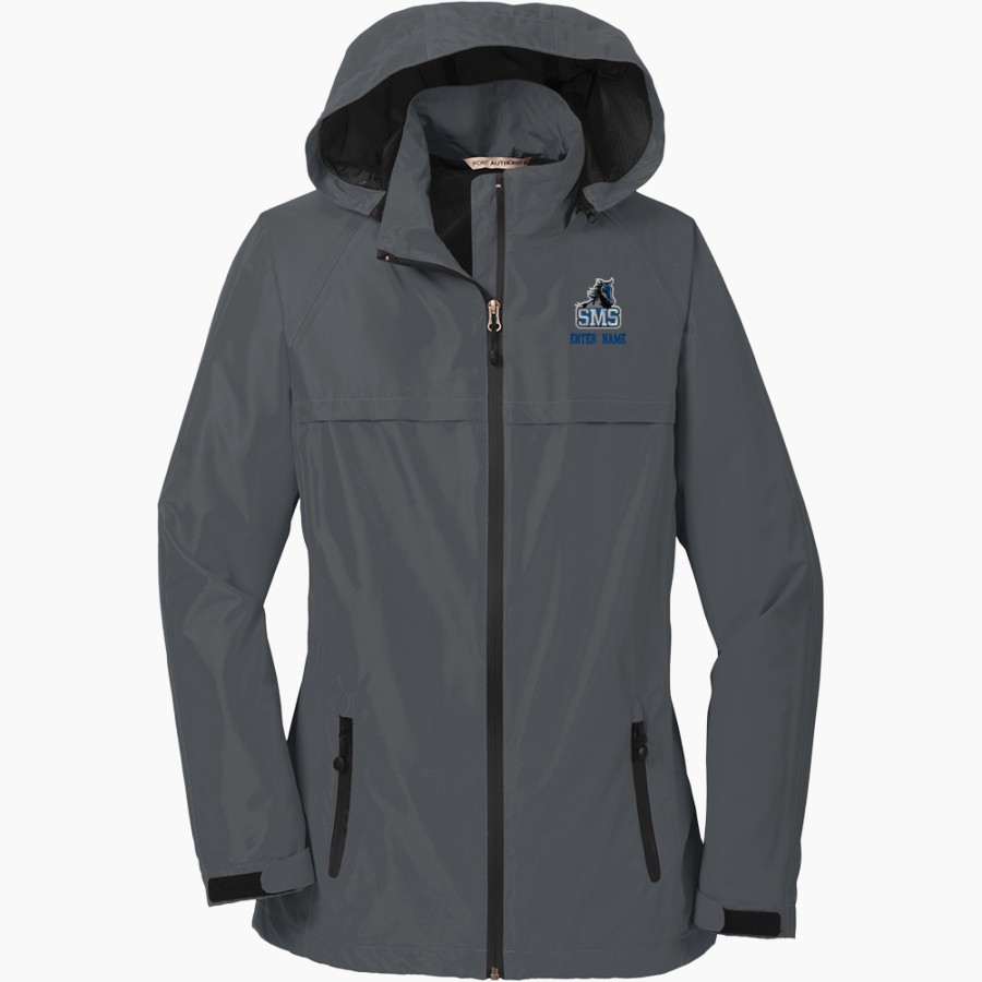 Springfield Mustangs official sideline store <span class="pdp-name-mascot">Springfield Middle School Mustangs</span> Port Authority Women's Torrent Waterproof Jacket