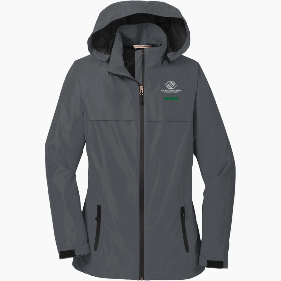 Boys and Girls Club of Middlebury <span class="pdp-name-mascot">Boys and Girls Club of Middlebury</span> Port Authority Women's Torrent Waterproof Jacket