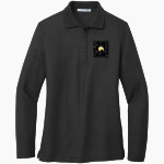 CENTRAL TECH SCHOOL FALCONS <span class="pdp-name-mascot">CENTRAL FALCONS</span> Port Authority Women's Silk Touch Long Sleeve Polo Front Thumbnail