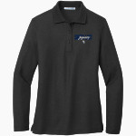SOUTH EAST HIGH SCHOOL JAGUARS <span class="pdp-name-mascot">SOUTH EAST JAGUARS</span> Port Authority Women's Silk Touch Long Sleeve Polo Front Thumbnail