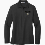 HOT SPRINGS HIGH SCHOOL TROJANS <span class="pdp-name-mascot">HOT SPRINGS TROJANS</span> Port Authority Women's Silk Touch Long Sleeve Polo Front Thumbnail