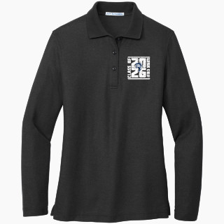 Port Authority Women's Silk Touch Long Sleeve Polo