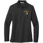 Castle Knights <span class="pdp-name-mascot">Castle Knights</span> Port Authority Women's Silk Touch Long Sleeve Polo Front Thumbnail