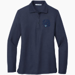 Maspeth Argonauts <span class="pdp-name-mascot">Maspeth Argonauts</span> Port Authority Women's Silk Touch Long Sleeve Polo Front Thumbnail