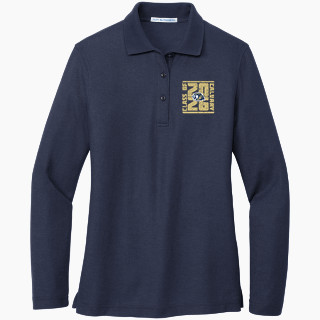 Port Authority Women's Silk Touch Long Sleeve Polo