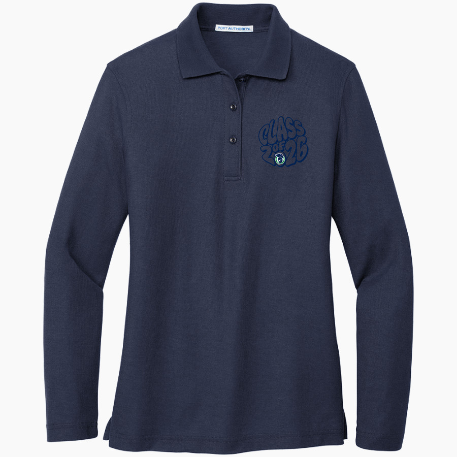 Maspeth Argonauts <span class="pdp-name-mascot">Maspeth Argonauts</span> Port Authority Women's Silk Touch Long Sleeve Polo
