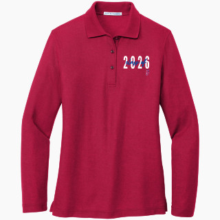 Port Authority Women's Silk Touch Long Sleeve Polo
