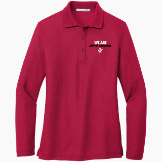 Port Authority Women's Silk Touch Long Sleeve Polo