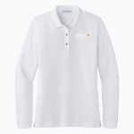 Sabot School Sabot School <span class="pdp-name-mascot">STONY POINT SCHOOL</span> Port Authority Women's Silk Touch Long Sleeve Polo Front Thumbnail