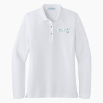 Mission Pioneers <span class="pdp-name-mascot">SAN GABRIEL MISSION PIONEER</span> Port Authority Women's Silk Touch Long Sleeve Polo Front Thumbnail