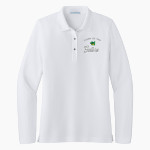 Unquowa Gators Port Authority Women's Silk Touch Long Sleeve Polo Front Thumbnail
