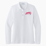 LAWNDALE HIGH SCHOOL CARDINALS <span class="pdp-name-mascot">LAWNDALE CARDINALS</span> Port Authority Women's Silk Touch Long Sleeve Polo Front Thumbnail