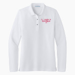 Minnehaha Academy Redhawks <span class="pdp-name-mascot">Minnehaha Academy Redhawks</span> Port Authority Women's Silk Touch Long Sleeve Polo Front Thumbnail