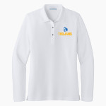 Ferndale Trojans <span class="pdp-name-mascot">Ferndale Trojans</span> Port Authority Women's Silk Touch Long Sleeve Polo Front Thumbnail