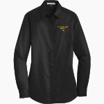 Founders Classical Lions <span class="pdp-name-mascot">Founders Classical Lions</span> Port Authority Women's SuperPro Twill Shirt Front Thumbnail
