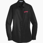 Team Jackson Kicking Online Store <span class="pdp-name-mascot">Team Jackson Kicking</span> Port Authority Women's SuperPro Twill Shirt Front Thumbnail
