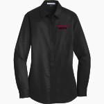 Roxbury Latin <span class="pdp-name-mascot">Roxbury Latin Foxes</span> Port Authority Women's SuperPro Twill Shirt Front Thumbnail