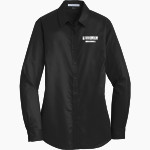 Warrenton Warriors Port Authority Women's SuperPro Twill Shirt Front Thumbnail
