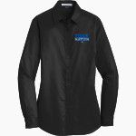 North Elite Basketball Academy Tigers <span class="pdp-name-mascot">North Elite Basketball Academy Tigers</span> Port Authority Women's SuperPro Twill Shirt Front Thumbnail