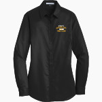 Charlotte Heat Track Club <span class="pdp-name-mascot">Charlotte Heat Track Club</span> Port Authority Women's SuperPro Twill Shirt Front Thumbnail