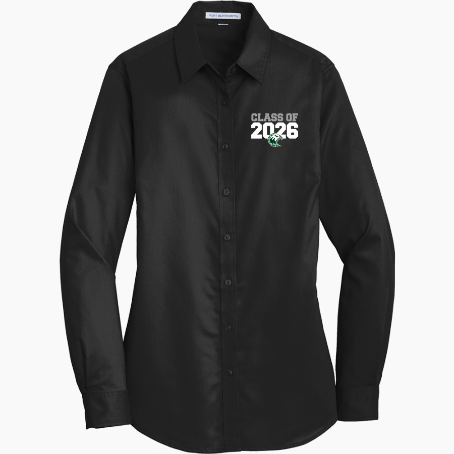 ATLANTIC COMMUNITY HIGH SCHOOL EAGLES <span class="pdp-name-mascot">ATLANTIC EAGLES</span> Port Authority Women's SuperPro Twill Shirt
