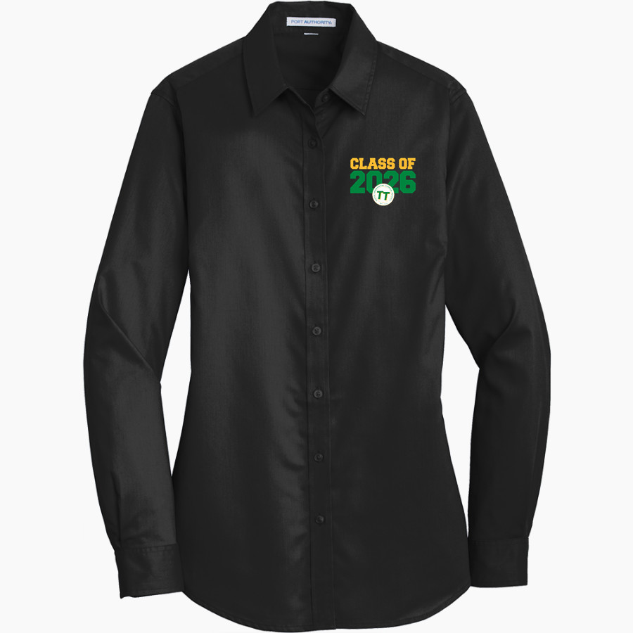 Triplett Tech <span class="pdp-name-mascot">Triplett Business and Technical Institute</span> Port Authority Women's SuperPro Twill Shirt