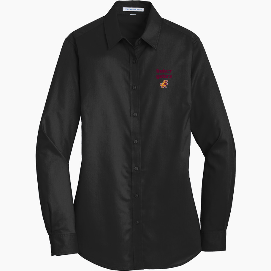 BAKER HIGH SCHOOL GATORS <span class="pdp-name-mascot">BAKER GATORS</span> Port Authority Women's SuperPro Twill Shirt