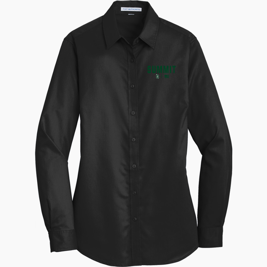 Summit High School Storm <span class="pdp-name-mascot">Summit High School Storm</span> Port Authority Women's SuperPro Twill Shirt