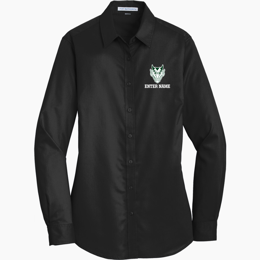 WESTLAKE HIGH SCHOOL DEMONS Port Authority Women's SuperPro Twill Shirt