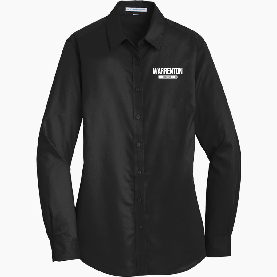 Warrenton Warriors Port Authority Women's SuperPro Twill Shirt