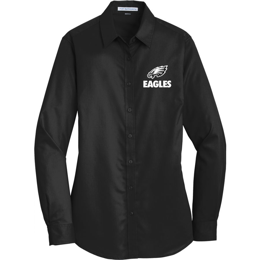 LEAKEY HIGH SCHOOL EAGLES <span class="pdp-name-mascot">LEAKEY EAGLES</span> Port Authority Women's SuperPro Twill Shirt