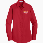 COFFEEVILLE HIGH SCHOOL PIRATES Port Authority Women's SuperPro Twill Shirt Front Thumbnail