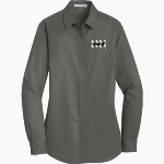 West Tech Panthers Port Authority Women's SuperPro Twill Shirt Front Thumbnail