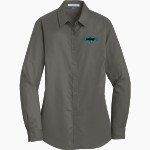 Westminster Wolves <span class="pdp-name-mascot">Westminster Wolves</span> Port Authority Women's SuperPro Twill Shirt Front Thumbnail